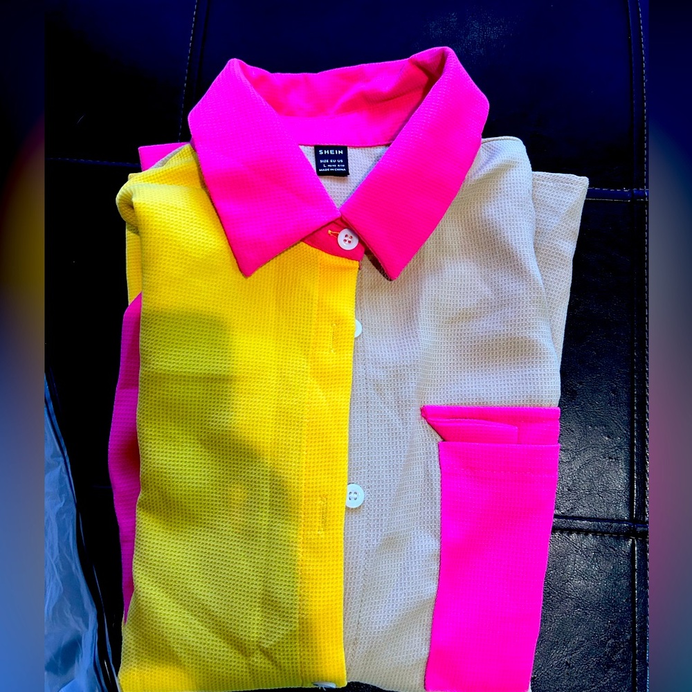 Bottom up ladies shirt size Large
